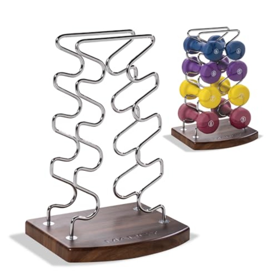 Home Gym Minimalist - Strength Training Dumbbell Rack Wire Frame