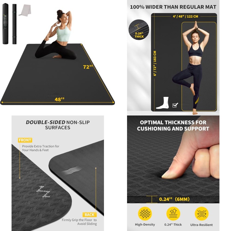Home Gym In Apartment - Yoga Mat 72