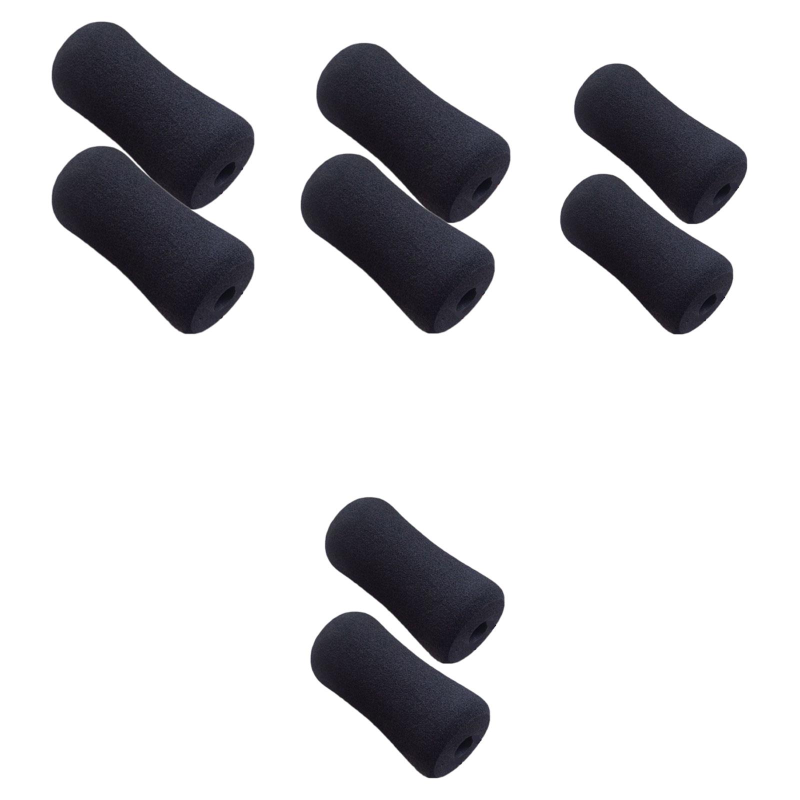 Home Gym Leg Extension - 2 Pieces Foam Foot Pad Rollers,