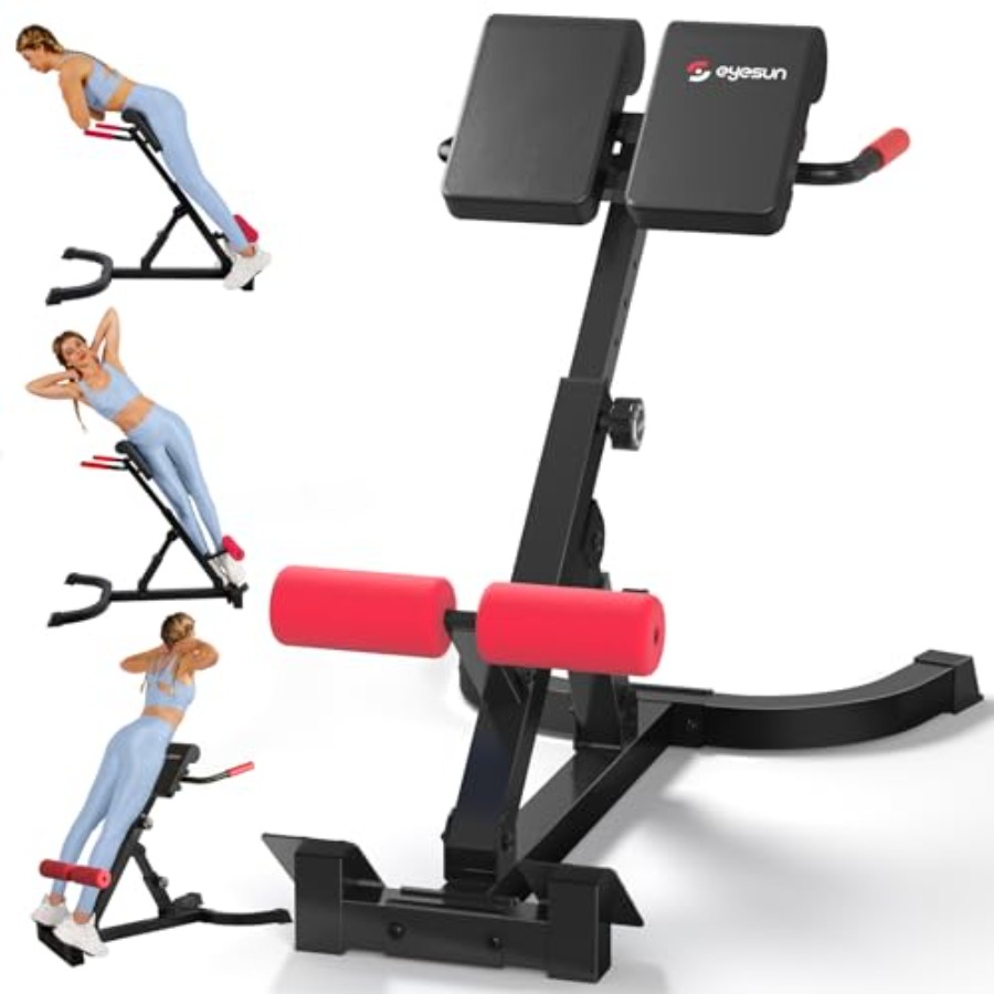 Home Gym One Machine - Foldable Roman Chair Back Extension Machine