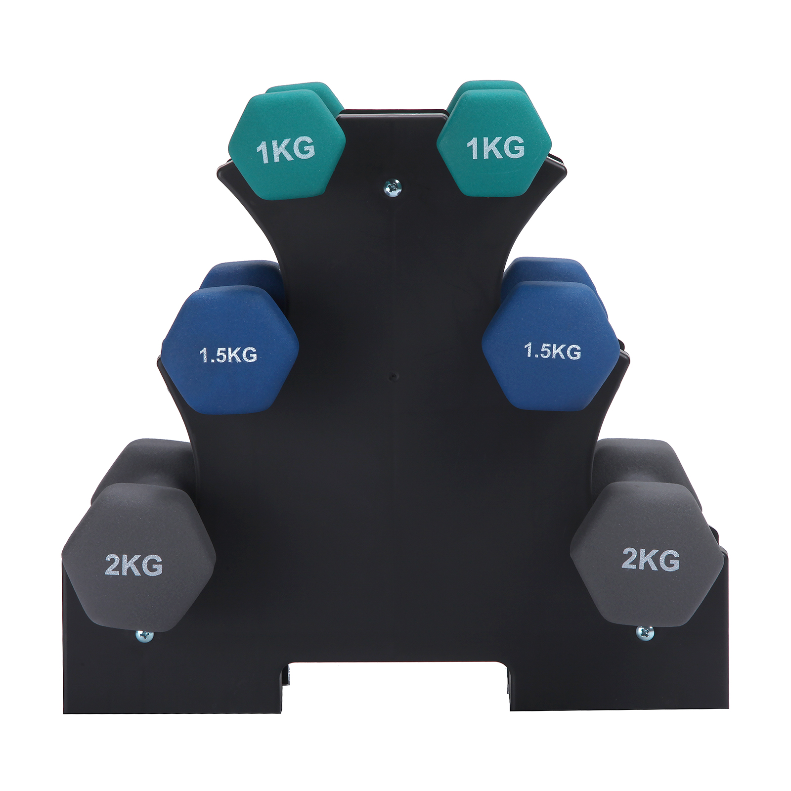 Hex Dumbbell Set - Wholesale Durable Cast Iron PVC Multicolor