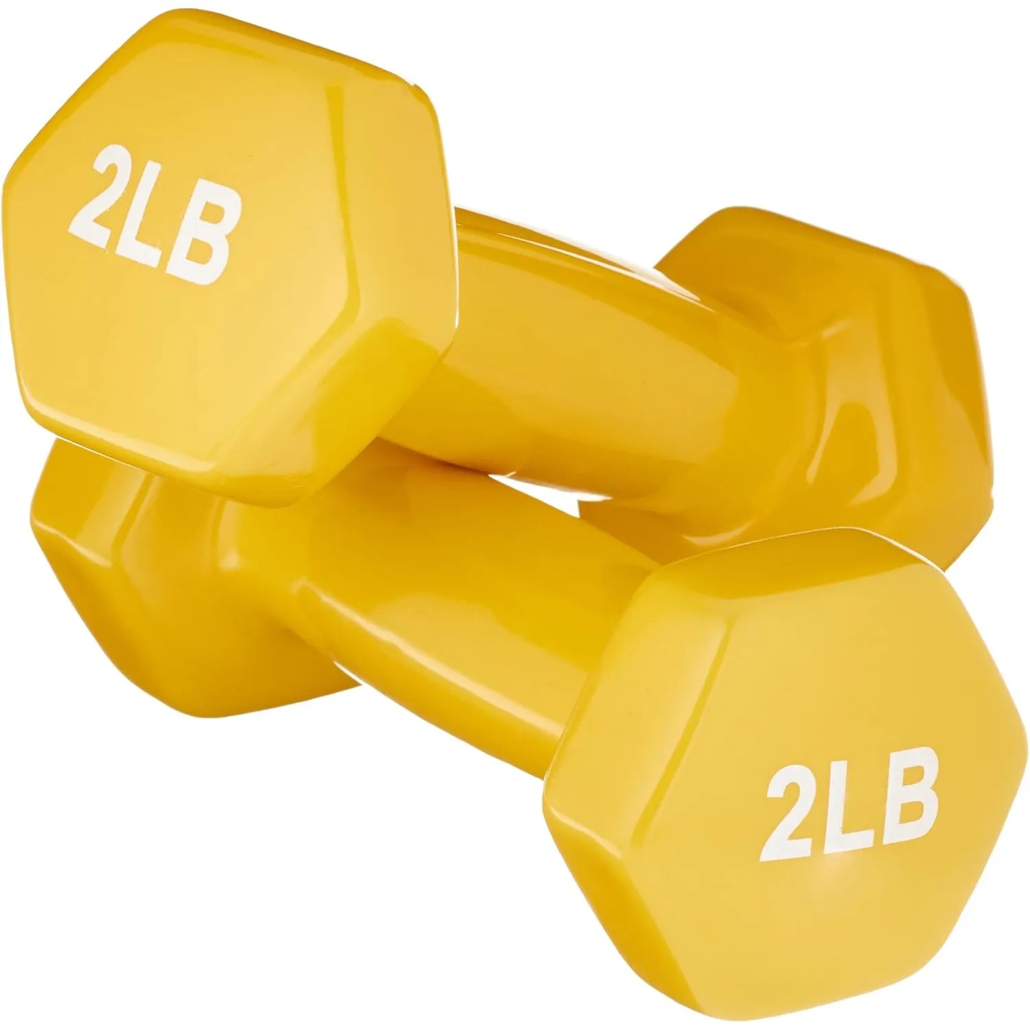 Hex Dumbbell Set - Vinyl Coated Hex Dumbbell Hand Weights