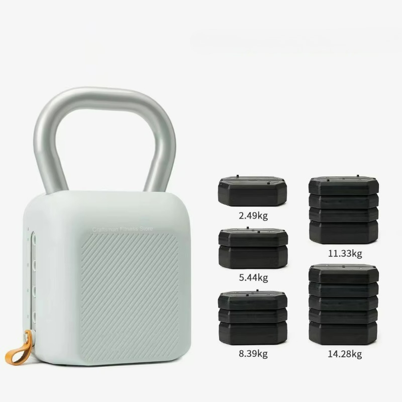 Home Gym Body Solid - 6 In 1 Adjustable Kettlebell Dumbbell