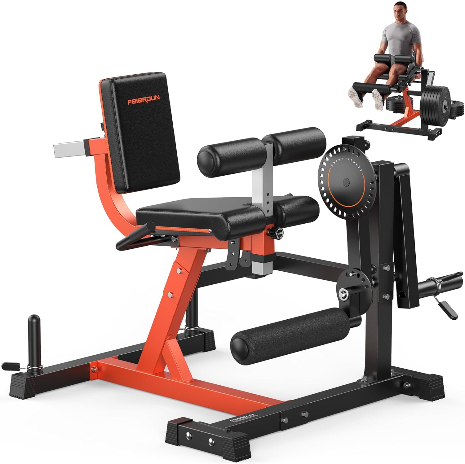 Home Gym Leg Extension - FEIERDUN Leg Extension Curl Machine, Leg
