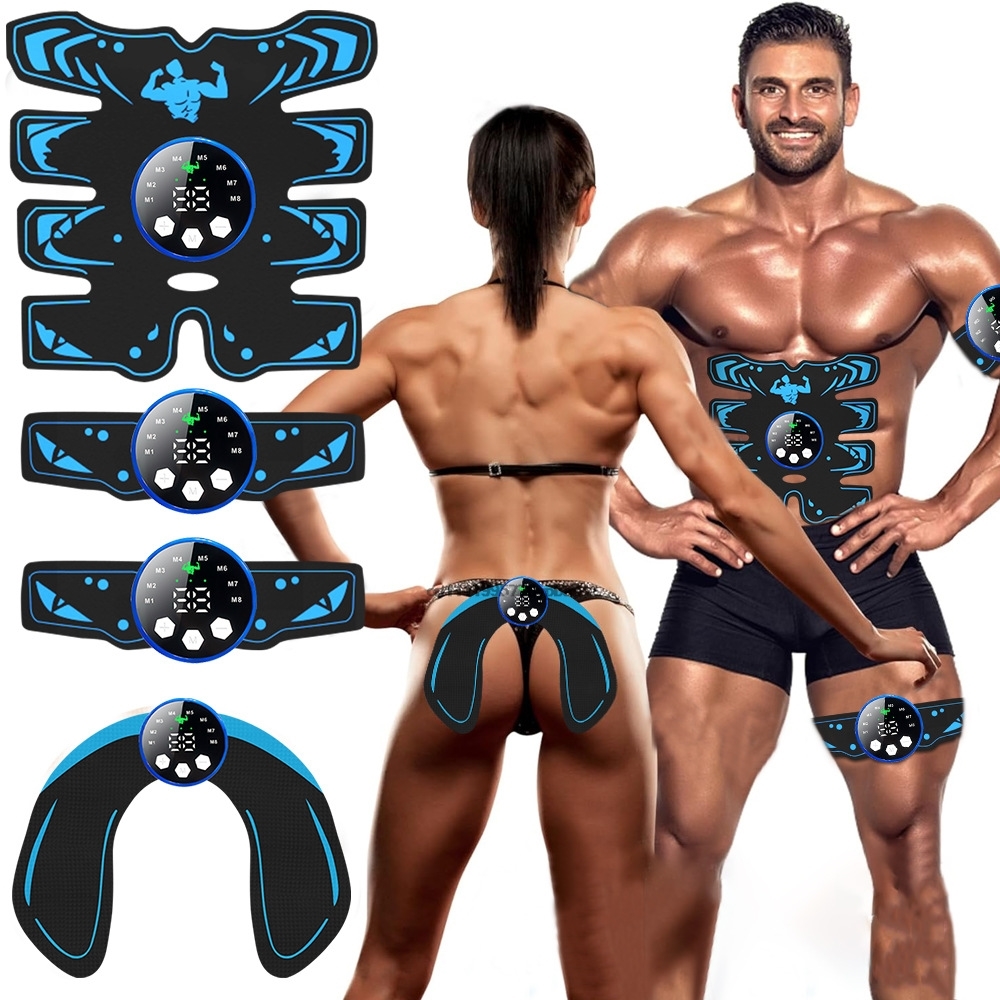 Home Gym Weight Machine - Portable EMS Abdominal Trainer Muscle Stimulator