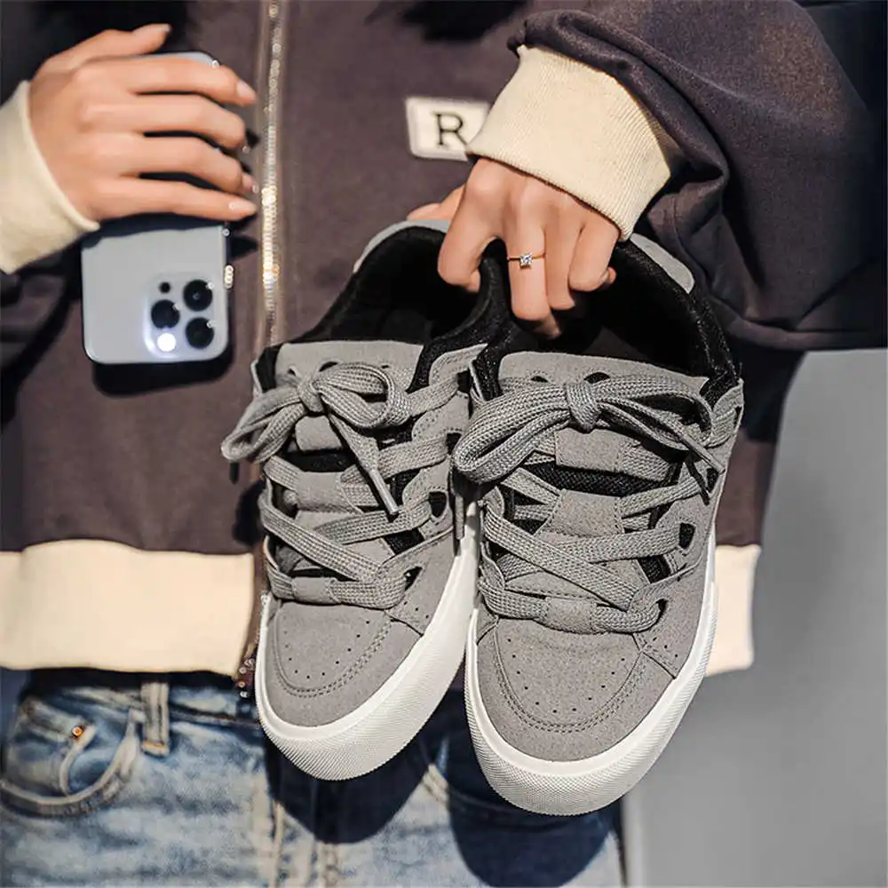 Home Gym And Basketball Court - With Lacing Hiphop Women's School Shoes
