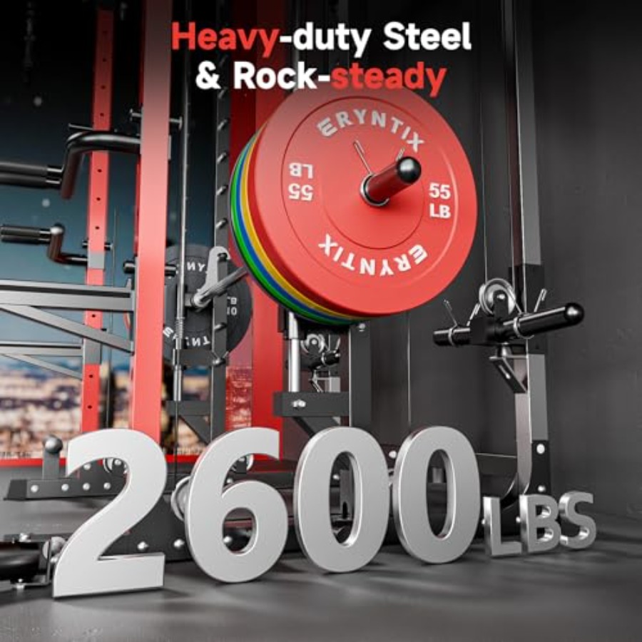 Smith Machine 2600 LBS Capacit - Home Gym One Machine 评论和价格