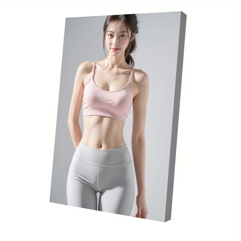 Metal Poster Female Figure Art - Home Gym Minimalist 评论和价格