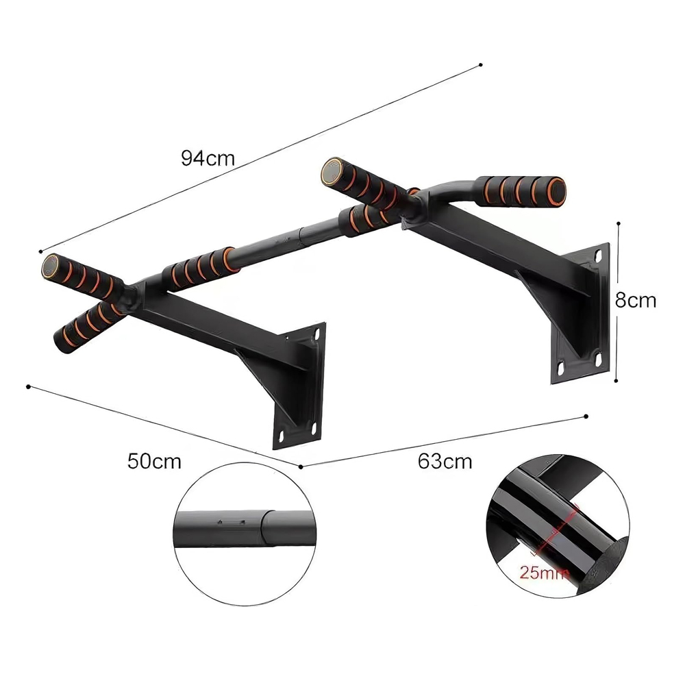 Adjustable Steel Frame Bar Hom - Home Gym Exercise 评论和价格