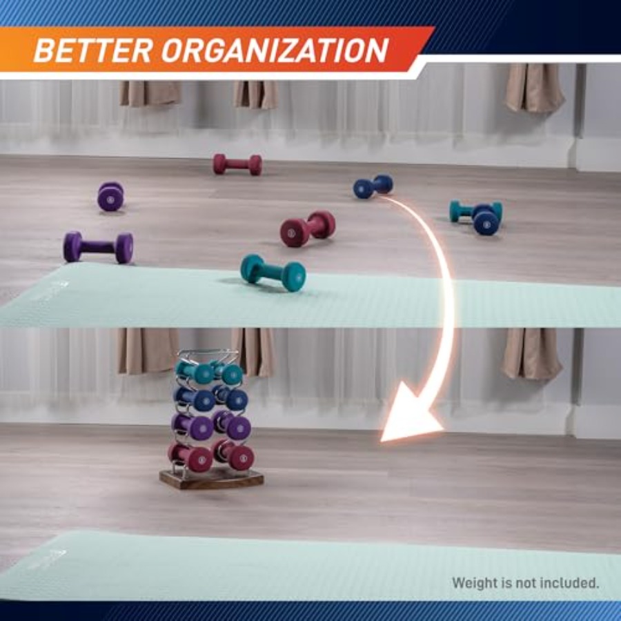 Strength Training Dumbbell Rac - Home Gym Minimalist 评论和价格