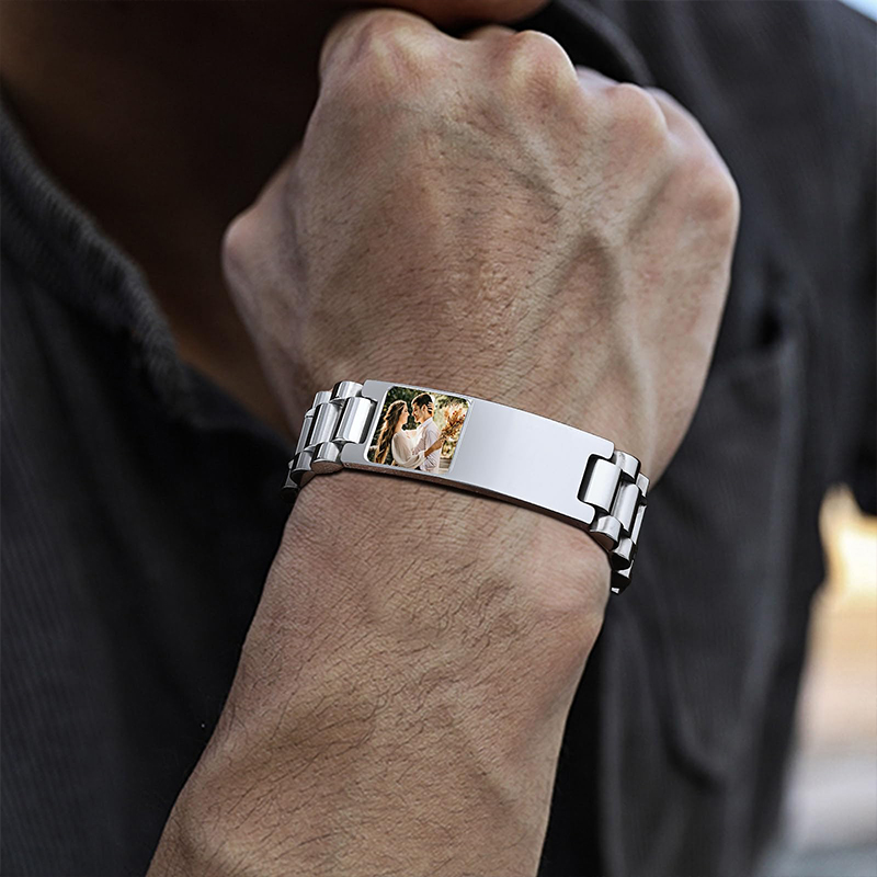Custom Picture Text Bracelet W - Home Gym App 评论和价格