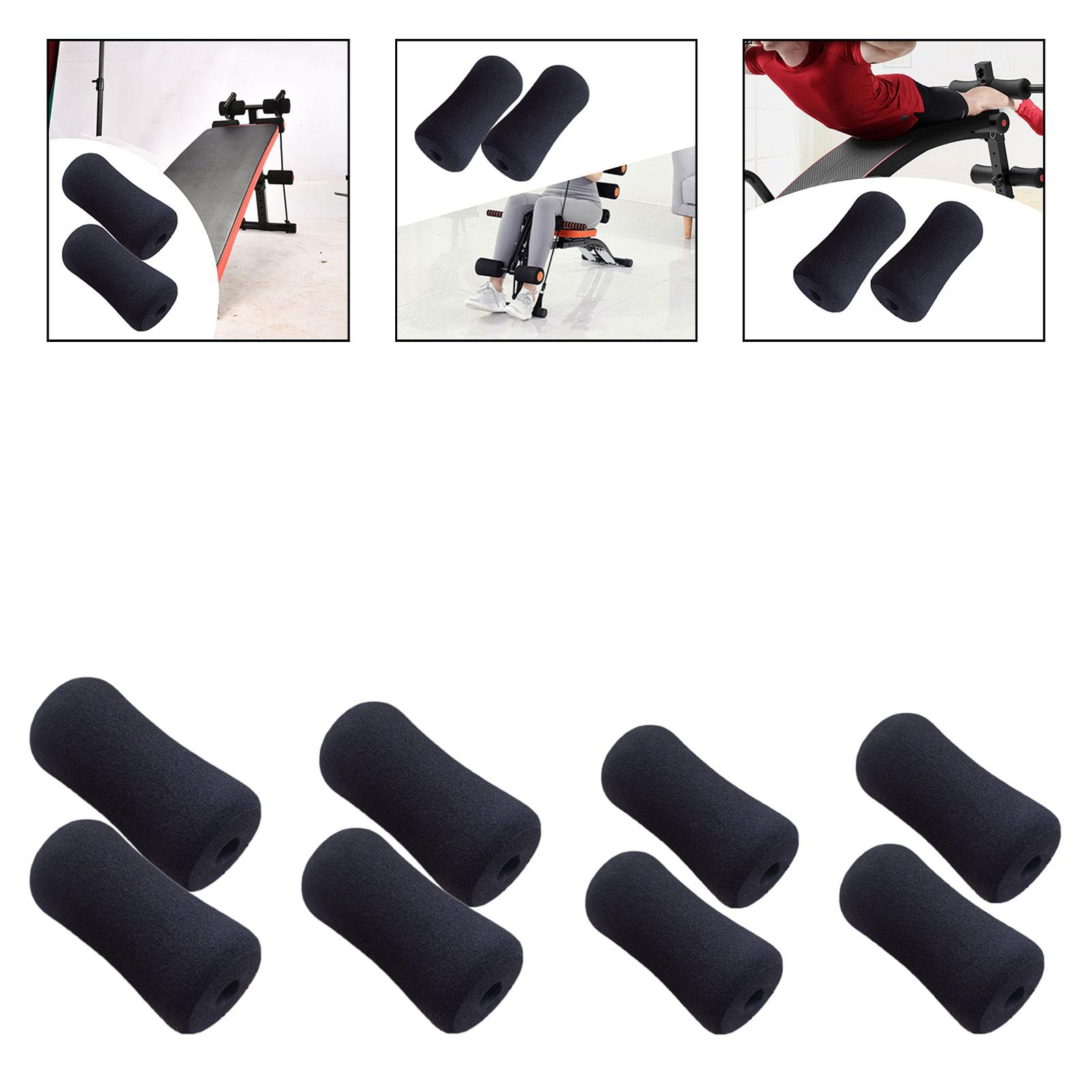2 Pieces Foam Foot Pad Rollers - Home Gym Leg Extension 评论和价格