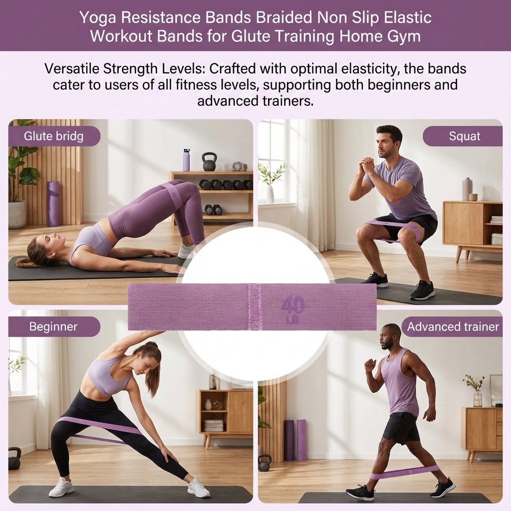 Crochet Non-Slip Yoga Resistan - Home Gym Leg Extension 评论和价格