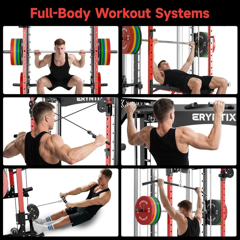 Smith Machine, 2600 LBS Capaci - Home Gym One Machine 评论和价格