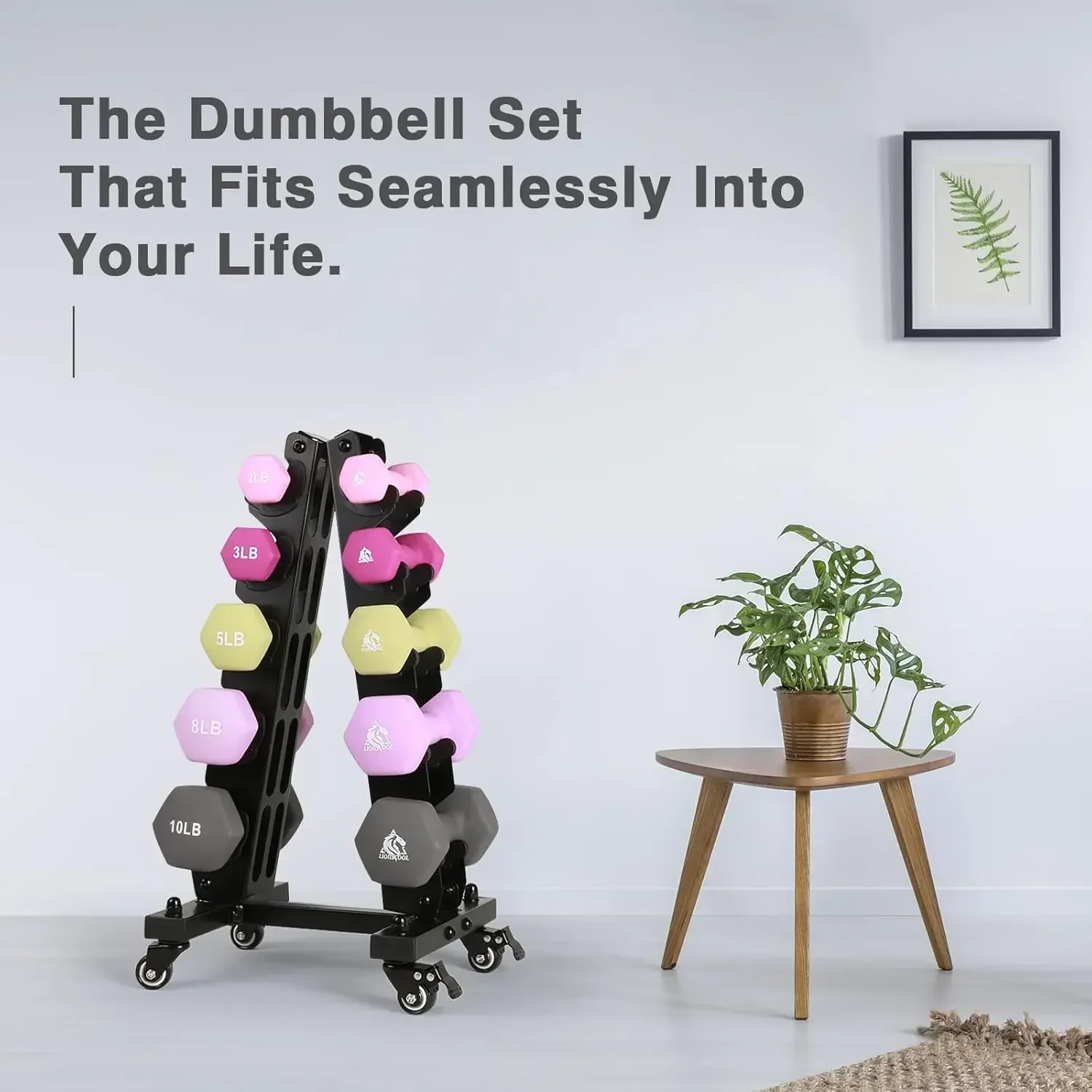 [New Arrival!]Set of 2 Neopren - Hex Dumbbell Set 评论和价格