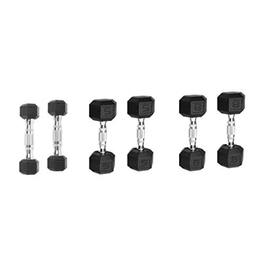 Coated Hex Dumbbell Set - Hex Dumbbell Set 评论和价格