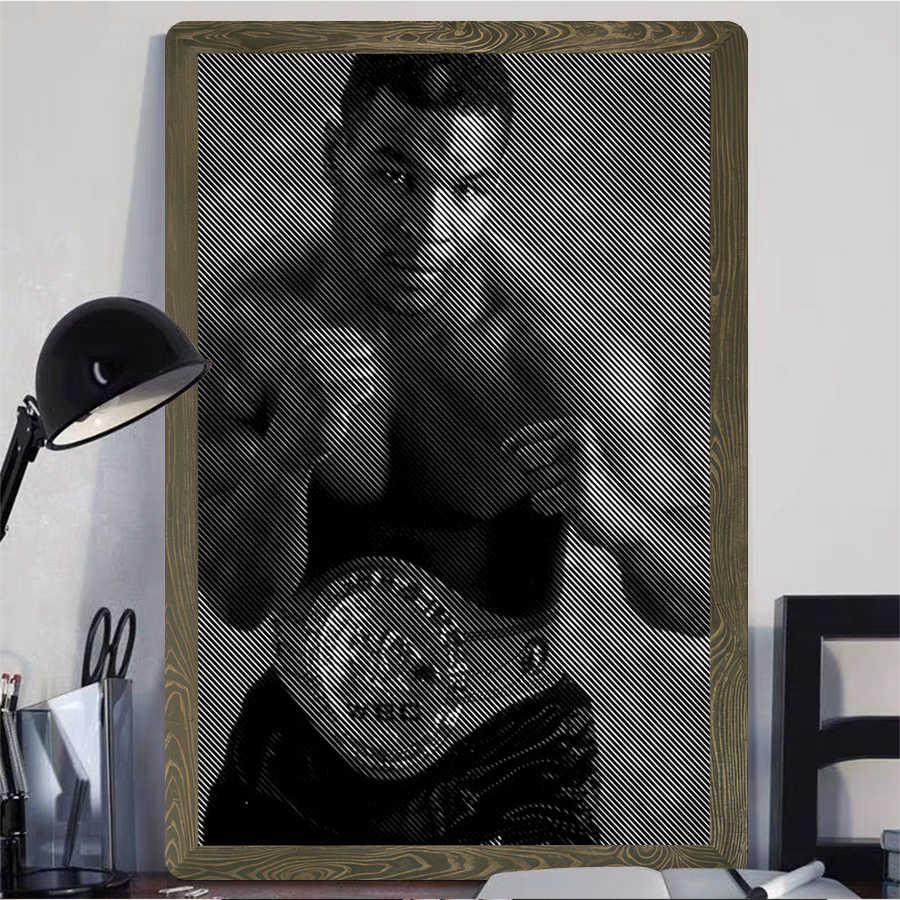Creative Boxer Metal Tin Sign  - Home Gym Minimalist 评论和价格