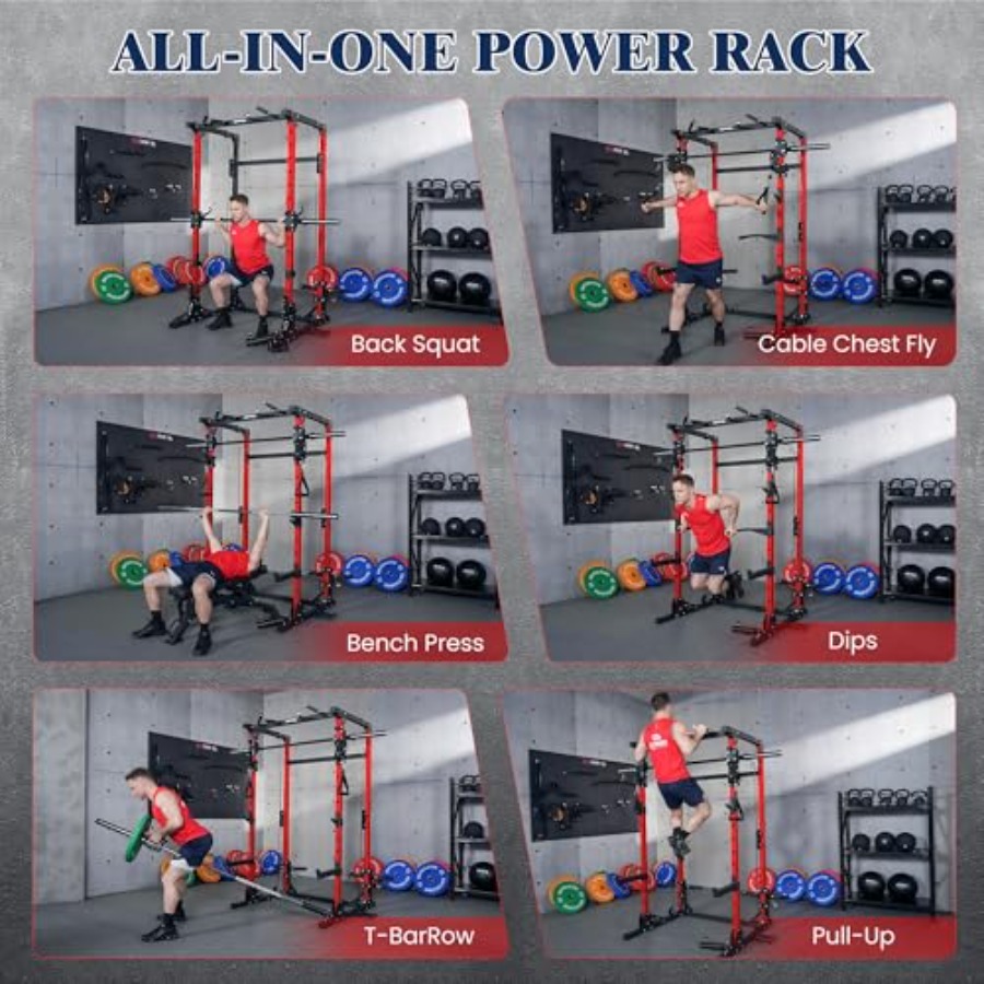 Smith Machine 5 in 1 Heavy-Dut - Home Gym One Machine 评论和价格