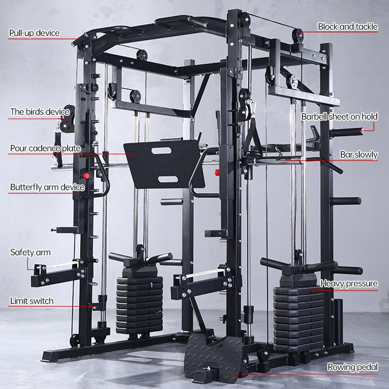 Smith Machine Comprehensive Tr - Home Gym Weight Machine 评论和价格