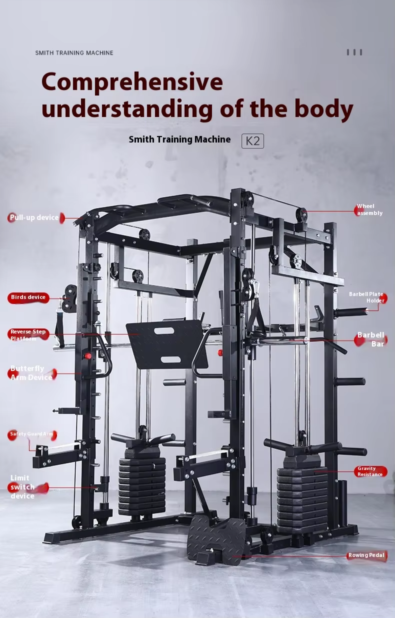 Hot Sale Commercial Power Cage - Home Gym Weight Machine 评论和价格