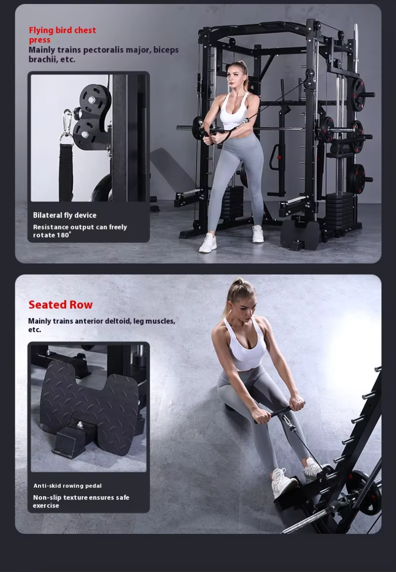 Hot Sale Commercial Power Cage - Home Gym Weight Machine 评论和价格