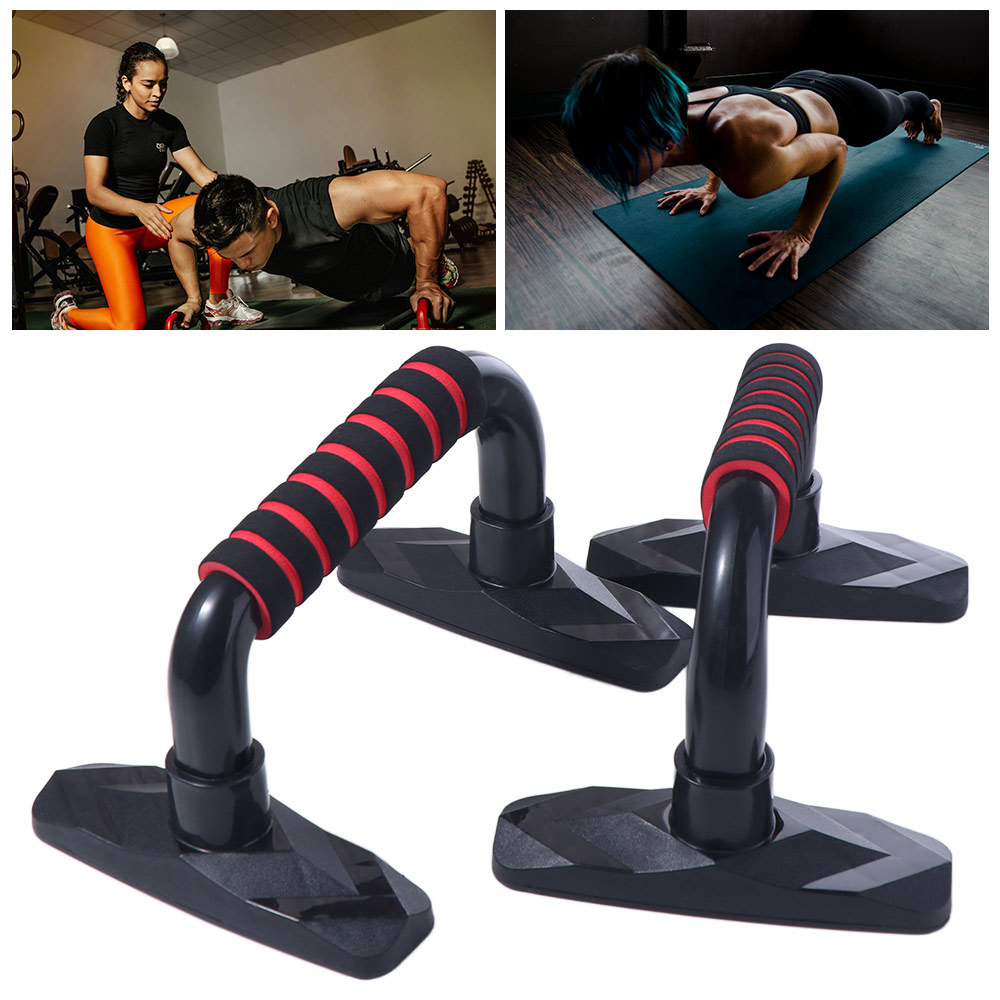 2Pcs Ergonomic Push Up Bar Adj - Home Gym Weight Machine 评论和价格
