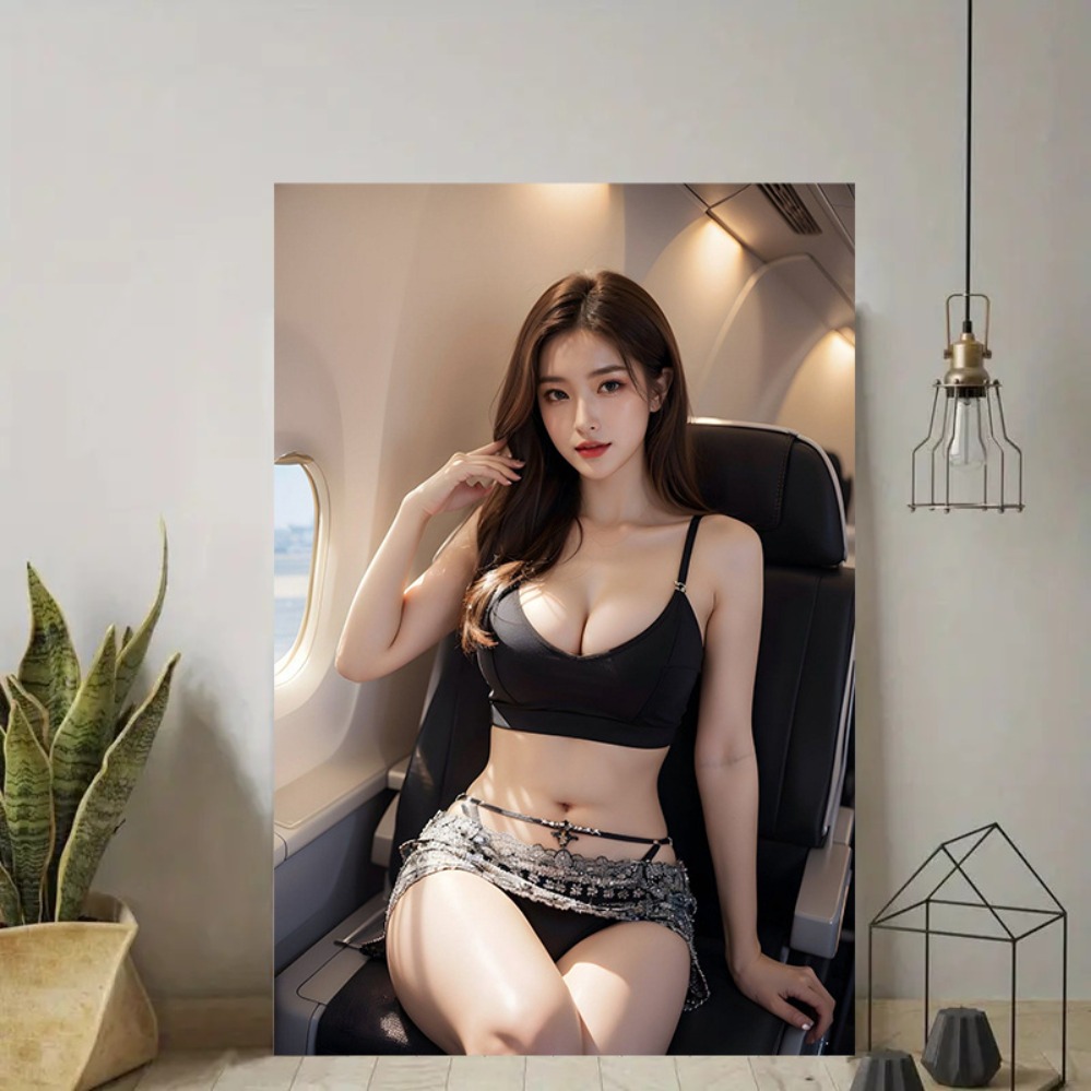 Vintage Metal Lingerie Girl Wa - Home Gym Minimalist 评论和价格