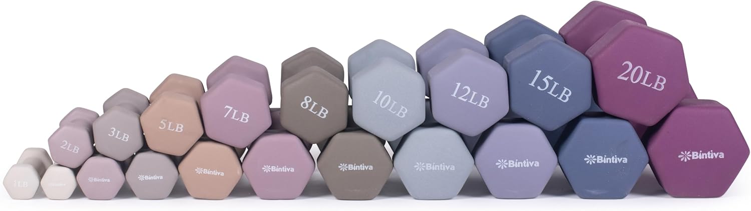 Dumbbell Set with Rack for Hom - Hex Dumbbell Set 评论和价格