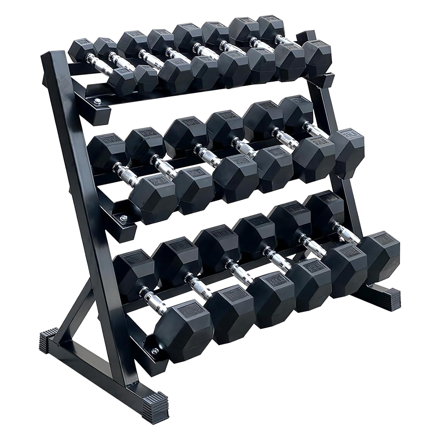 350/450/550 lbs Hex Weight Dum - Hex Dumbbell Set 评论和价格