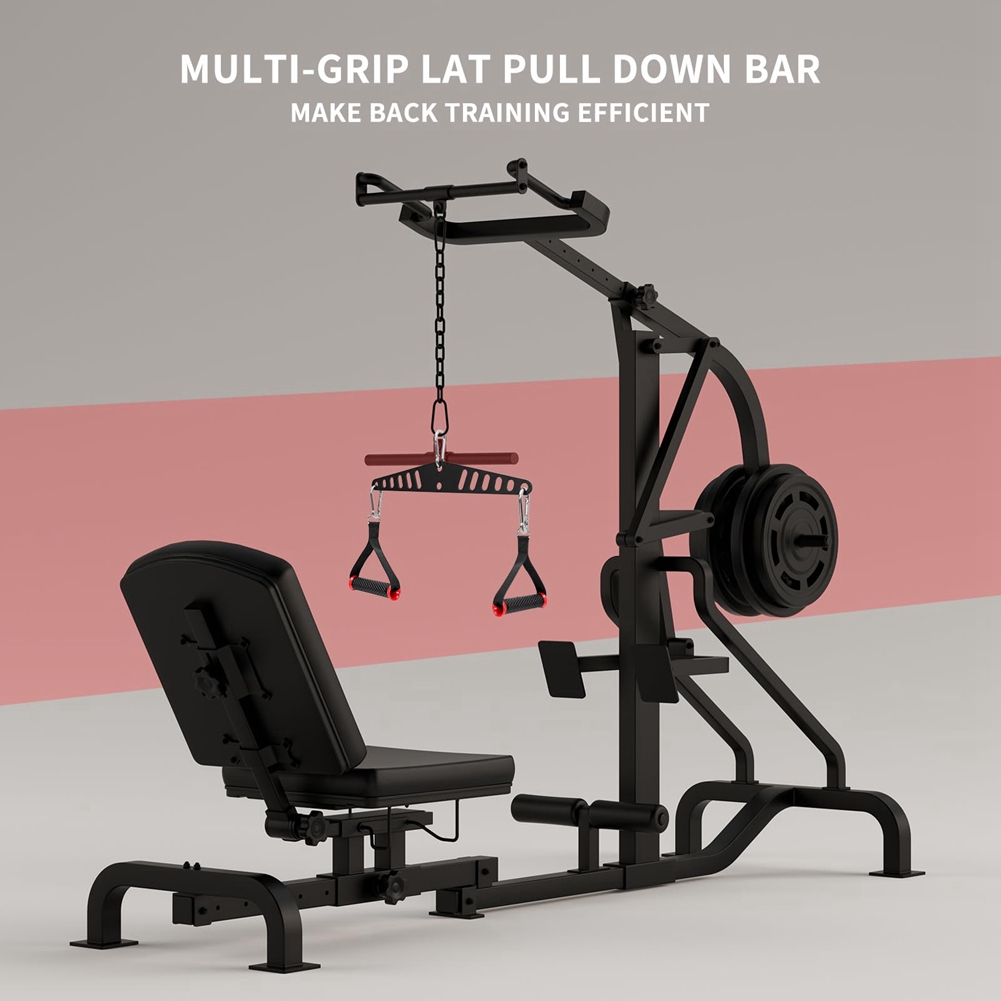 ABME Multi-Grip LAT Pull Down  - Home Gym Weight Machine 评论和价格