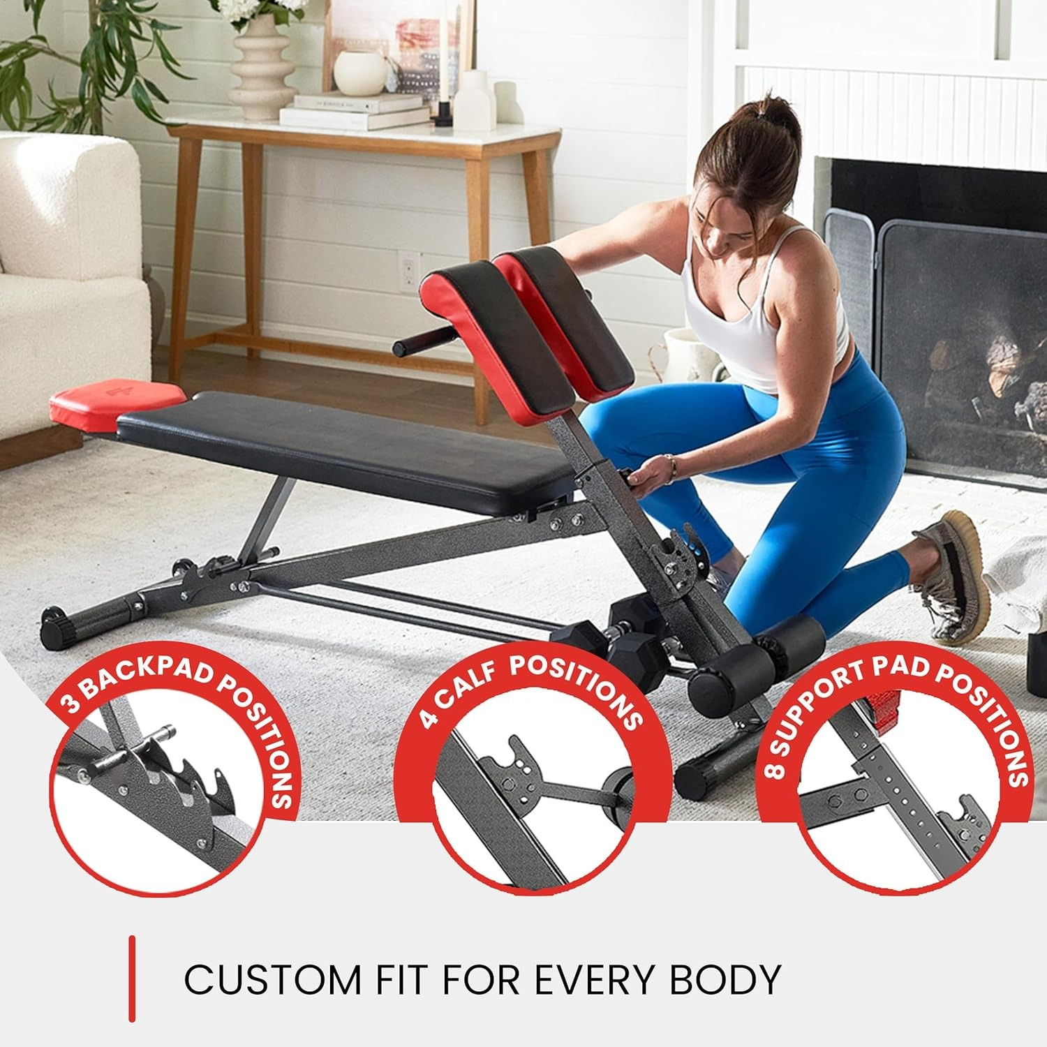 Multi-Functional Weight Bench  - Home Gym Exercise 评论和价格