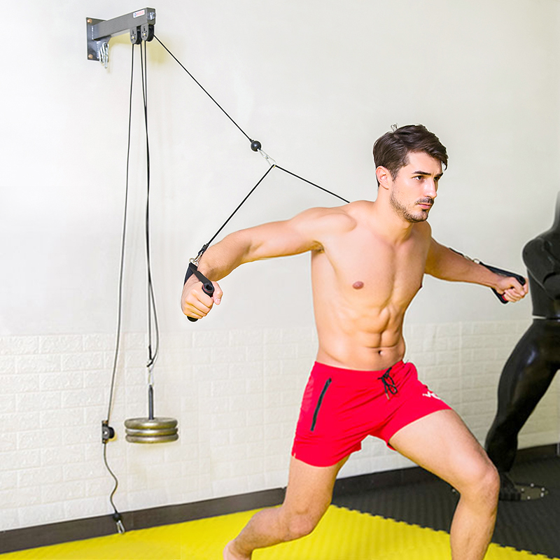 Universal DIY Pulley System Ca - Home Gym Weight Machine 评论和价格