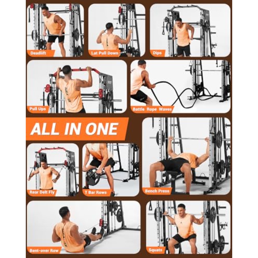 All in One Smith Machine Home  - Home Gym One Machine 评论和价格
