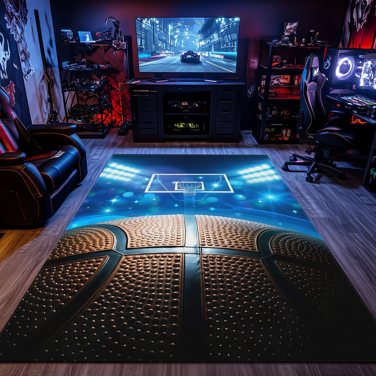 Basketball court design plush  - Home Gym And Basketball Court 评论和价格