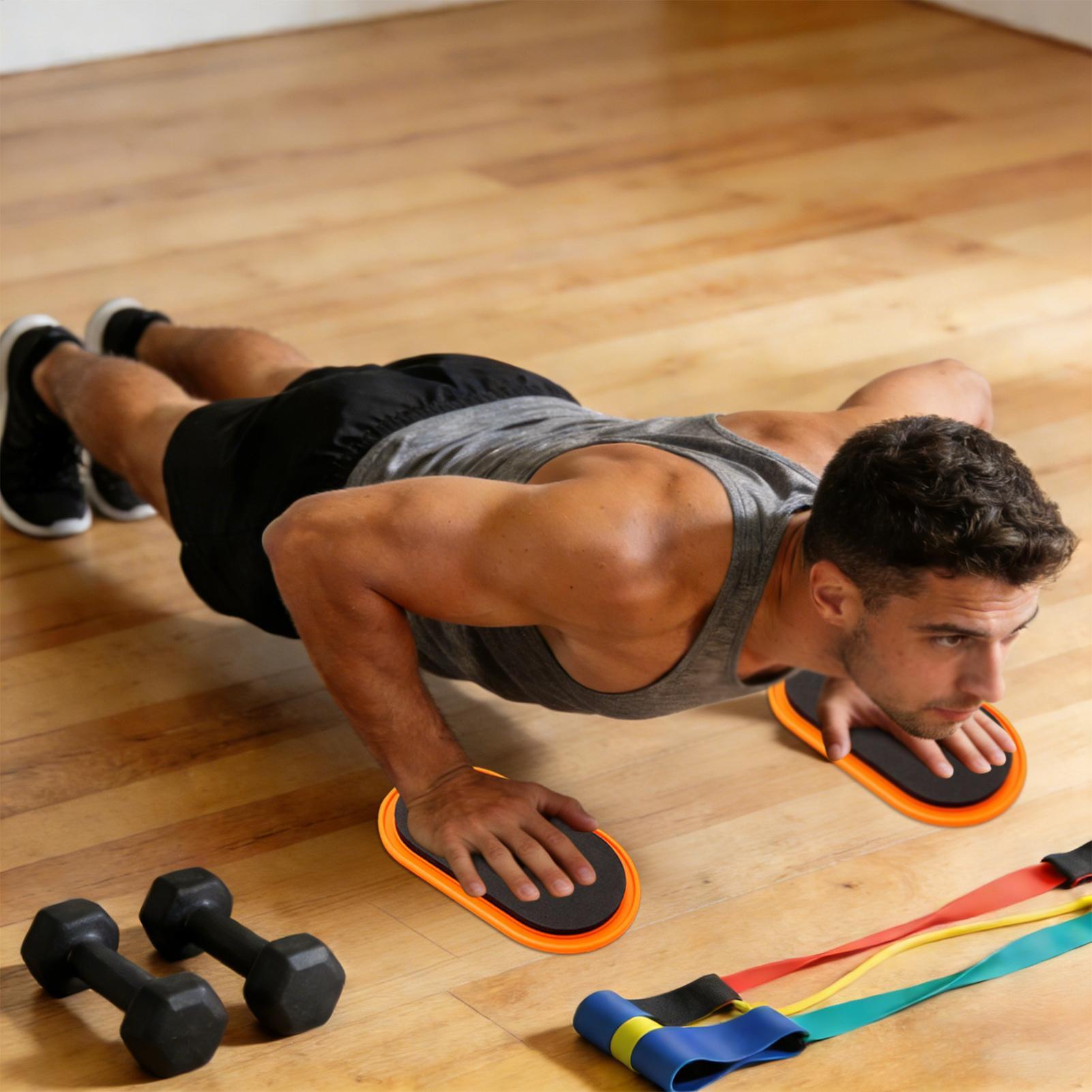 Core Sliders Oval Shape Workou - Home Gym Exercise 评论和价格