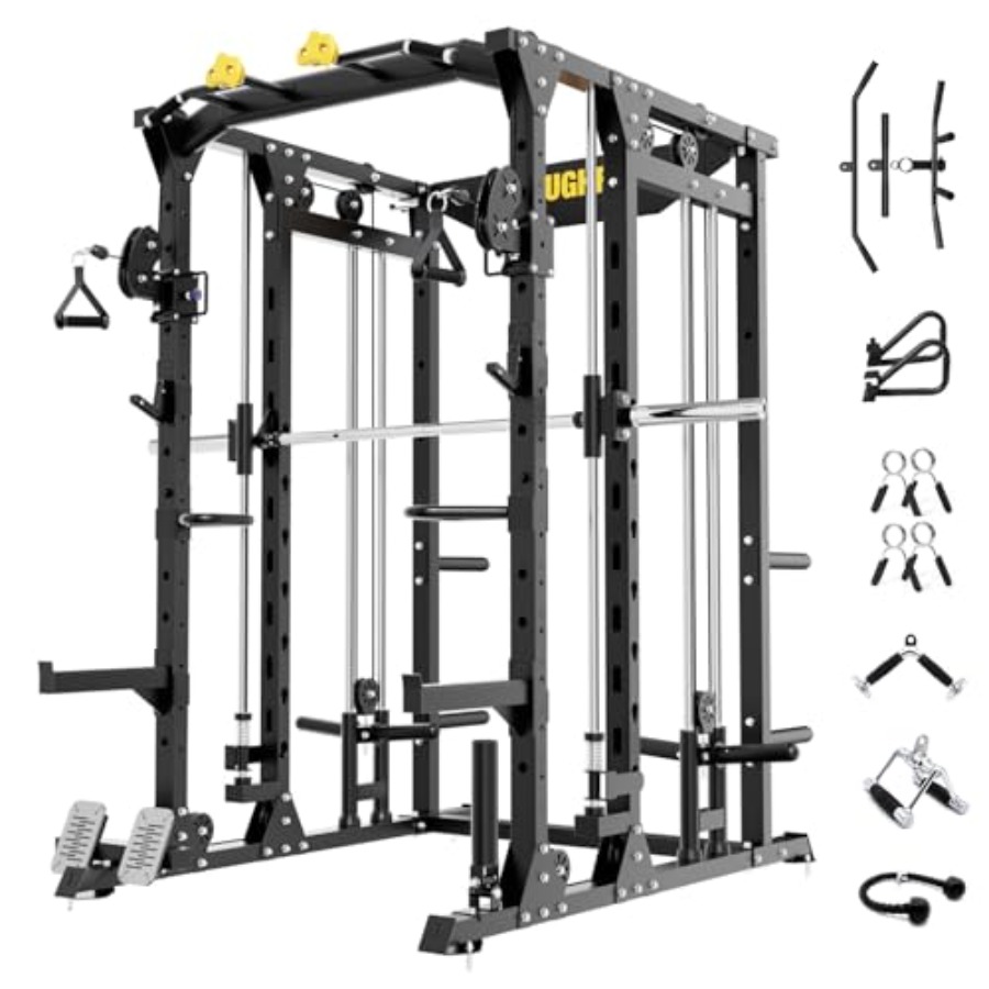 F4 Smith Machine Power Cage wi - Home Gym One Machine 评论和价格