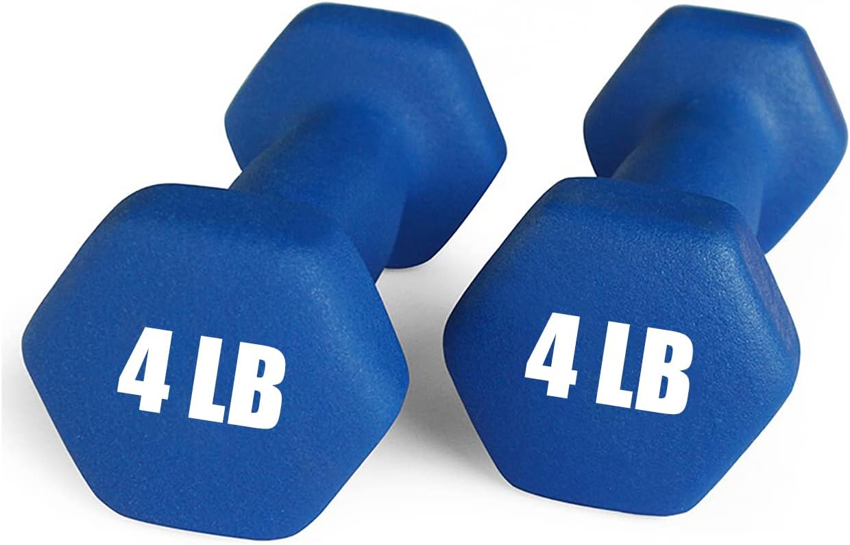 Weights Dumbbells 10 Colors Op - Hex Dumbbell Set 评论和价格