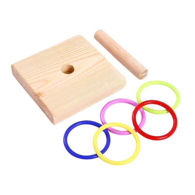 Bird Training Ring Toy Parrot  - Gymnastic Rings Wooden 评论和价格