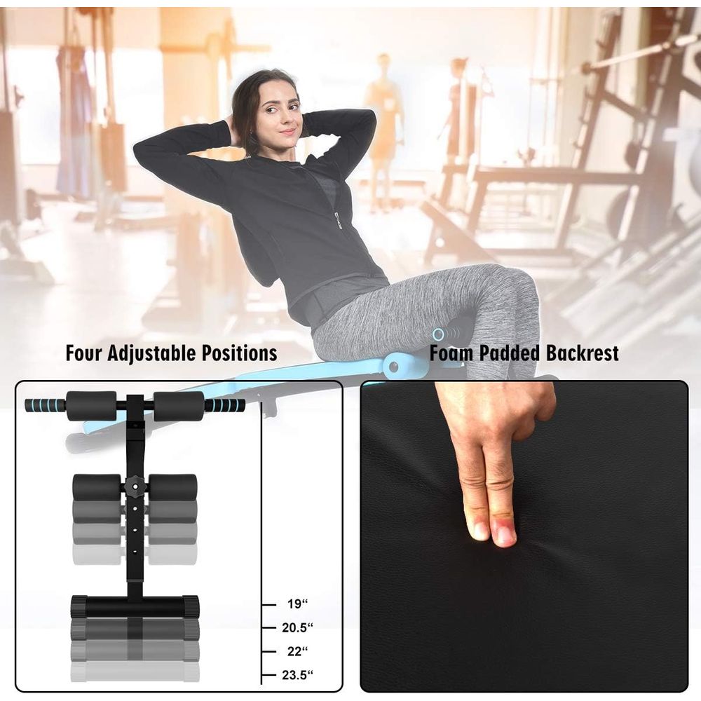 Max Load 441lbs Adjustable Sit - Home Gym Exercise 评论和价格