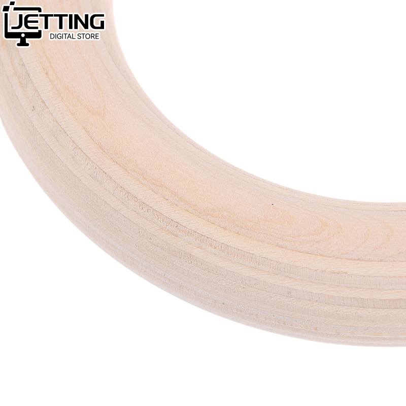 2Pcs/Pairs Wooden Ring Portabl - Gymnastic Rings Wooden 评论和价格