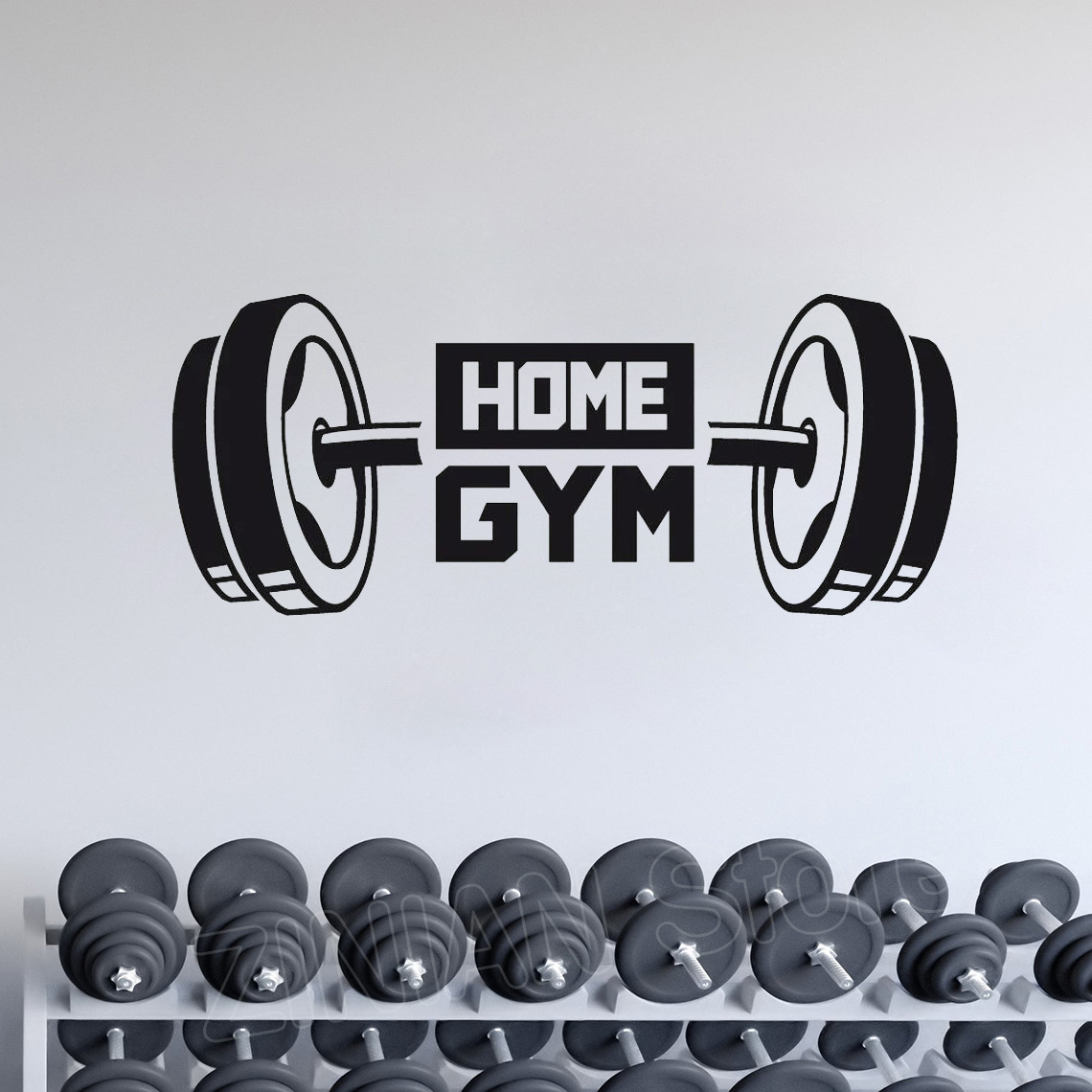 Fitness Home Gym Decor Wall St - Home Gym Weight Machine 评论和价格